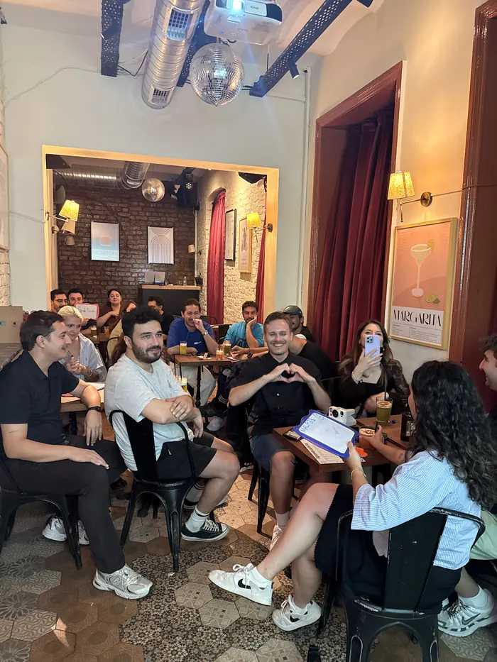 Doğum günü için düzenlenen quiz etkinliği